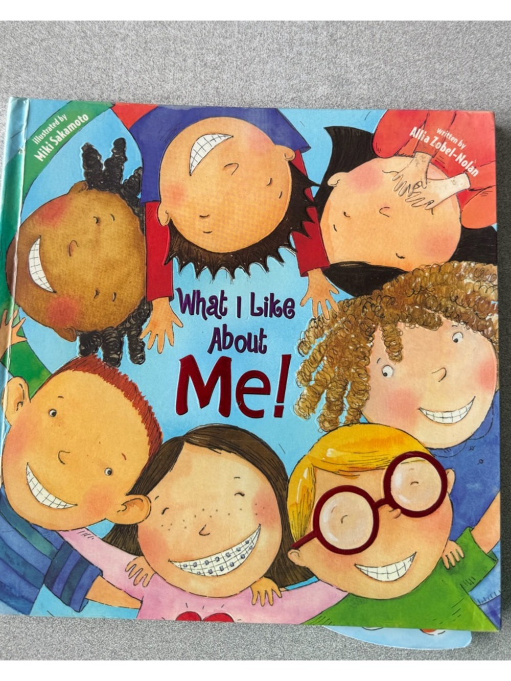 What I Like About Me! Kids Picture Book - Blue Cover